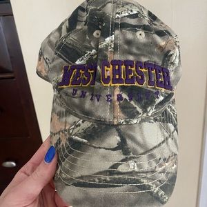 West Chester University Camo Baseball Cap
